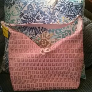 Pink fendi bag