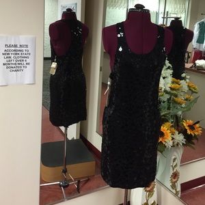 Black sequin dress very pretty
