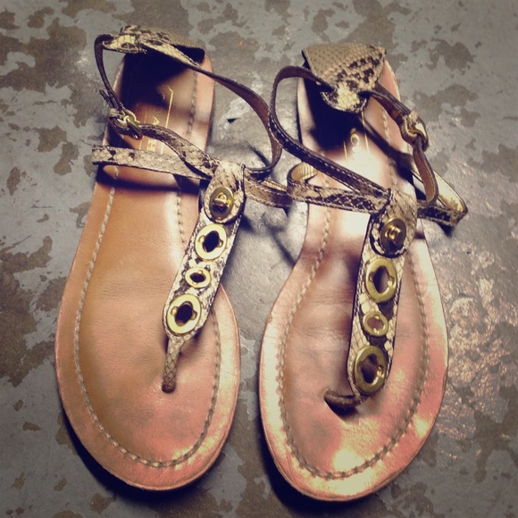 Coach sandals