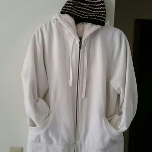 Super soft thick hooded sweatshirt