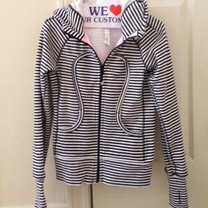 Lululemon striped hoodie