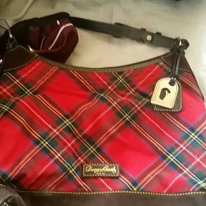 Dooney and bourk plaid handbag