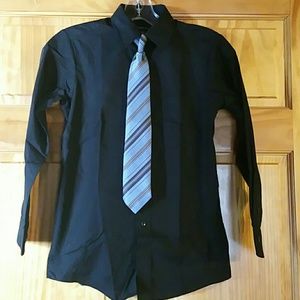 Boys shirt and tie