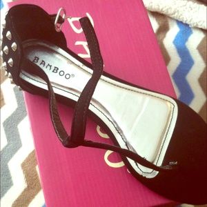 Studded thong sandals