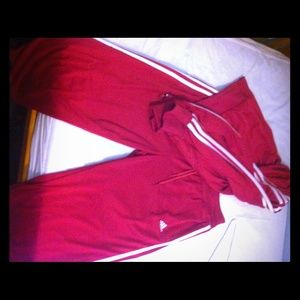 Adidas matching jacket and pants