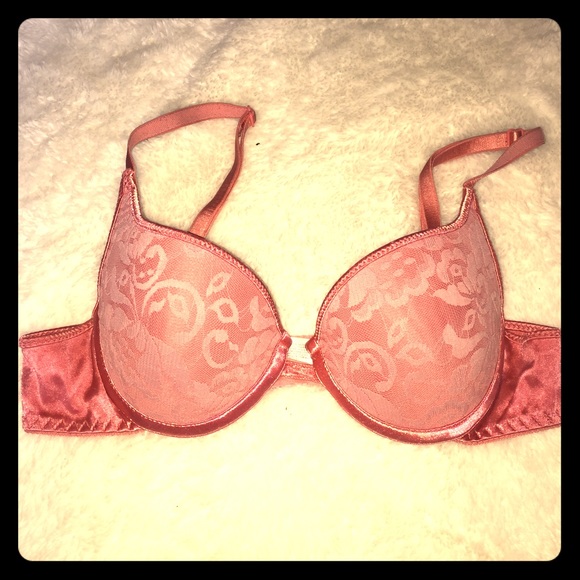 pink push up bra