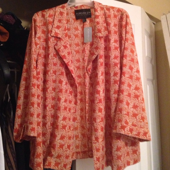 Houndstooth blazer