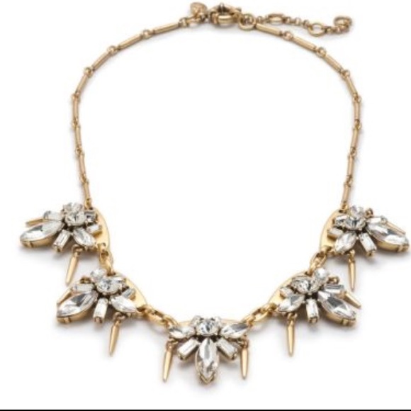 J. Crew Jewelry - J. Crew Spikey Firefly  necklace