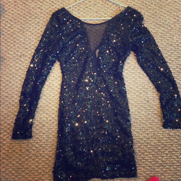Sexy sequin short dress size small