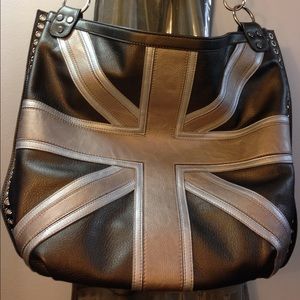 Closet Clear Out Sale!!!Union Jack Metallic Purse