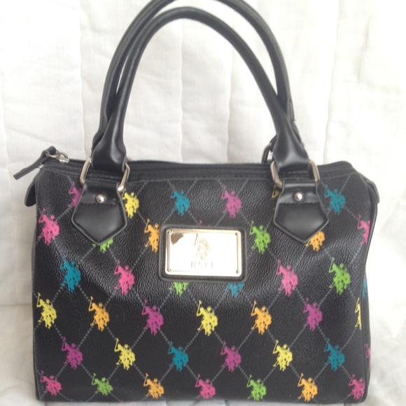 Cute Purse: Black with Colored Accents