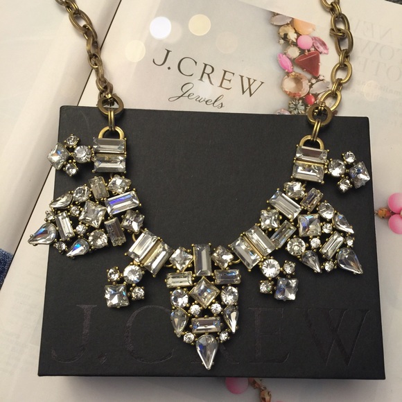 J. Crew Jewelry - J.Crew Crystal decadence necklace