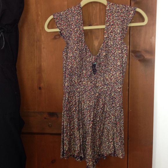 Urban Outfitters floral romper