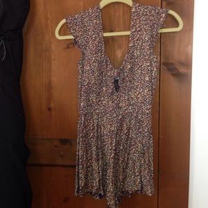 Urban Outfitters floral romper