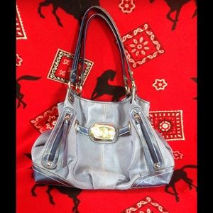 Blue Kathy Van Zeeland Purse