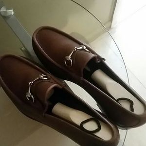Gucci brown loafers