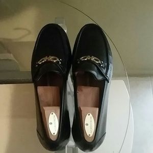 Ferragamo black loafers