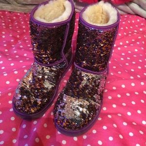 Sequin uggs