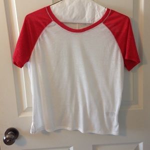 White and pink UO Tshirt