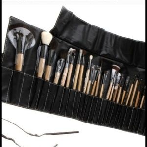 24 piece professional brush set with case!