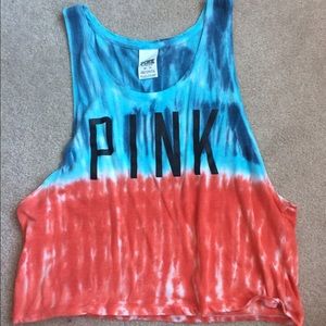 XS Pink Victoria Secret tank top.