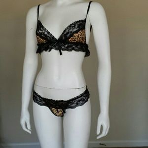 Leopard Bra set
