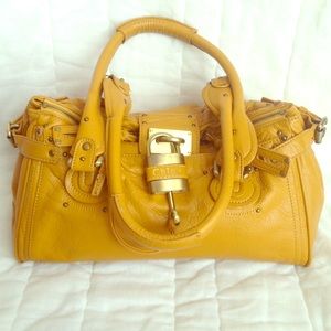 Adorable Mustard Handbag