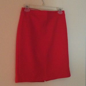 Beautiful  j. Crew red skirt