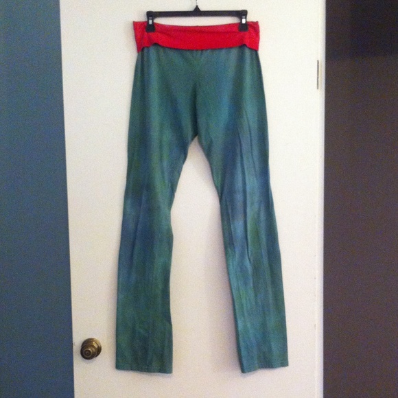etsy Pants - Straight tie dye yoga leggings
