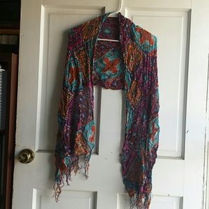 Bohemian scarf