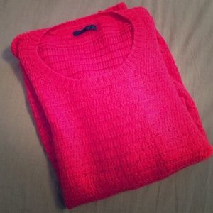 DONATED Gap Hot Pink Sweater