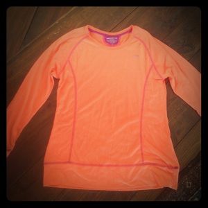 Orange light weight work out shirt!