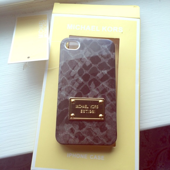 snakeskin Michael kors iPhone 4 case
