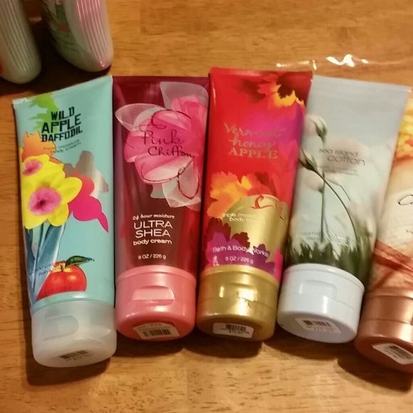 Body cream and body lotion