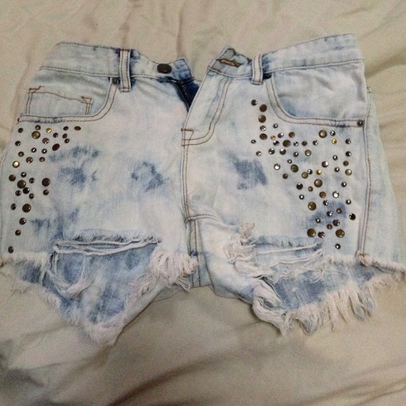 Cute Bedazzled Shorts