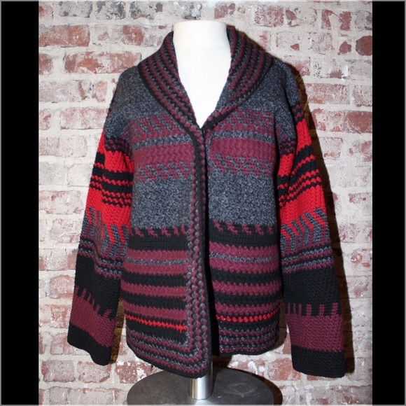 Multicolored Sweater- Cardigan - Picture 1 of 3