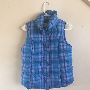 Blue winter vest! Never been worn. No tags.