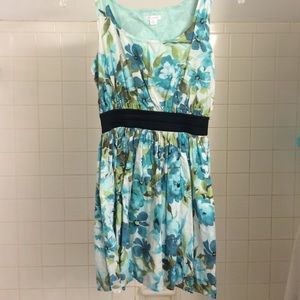 Colorful floral dress