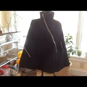 Designer, new with tags black Cape.
