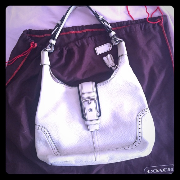 Leather Coach Bag - Picture 1 of 3