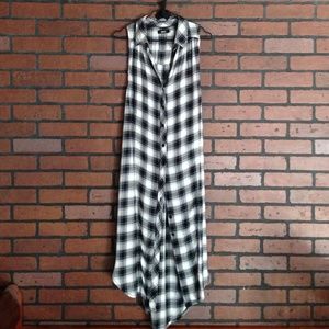 Urban Outfitters plaid tunic