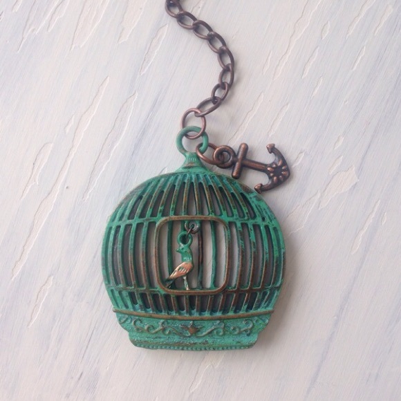 Freespirit Boho Bird Cage Keychain