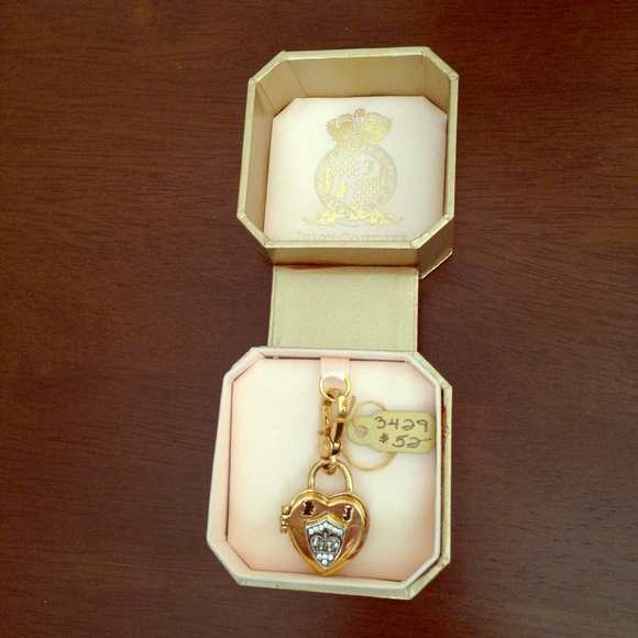 Juicy Couture heart locket charm 💕