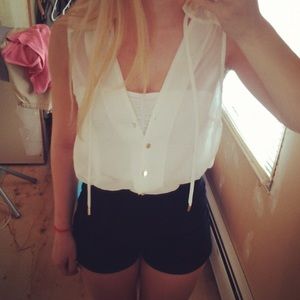 White button up shirt