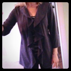 Calvin Klein light weight casual gray jacket