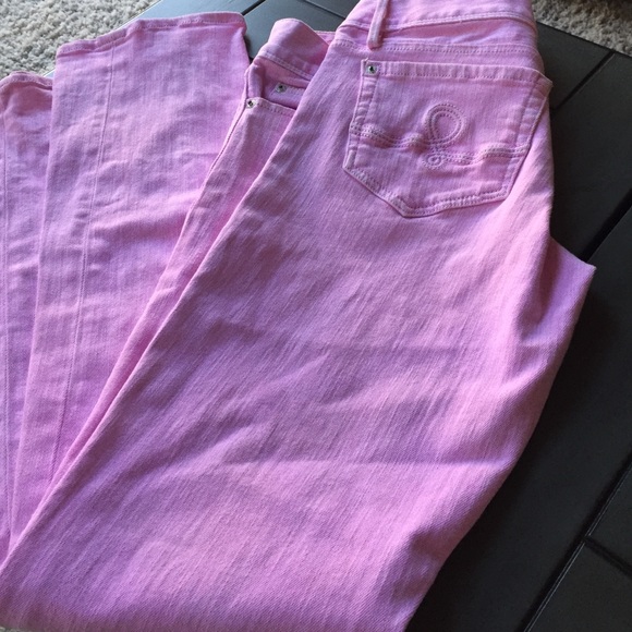 Lilly Pulitzer worth straight jean