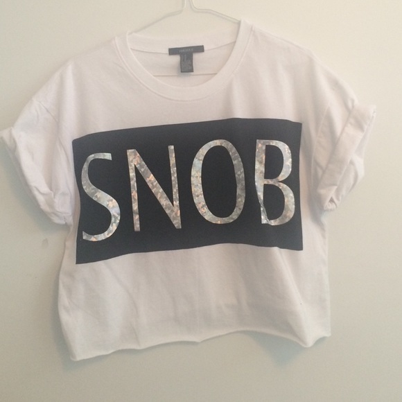 SNOB Crop top