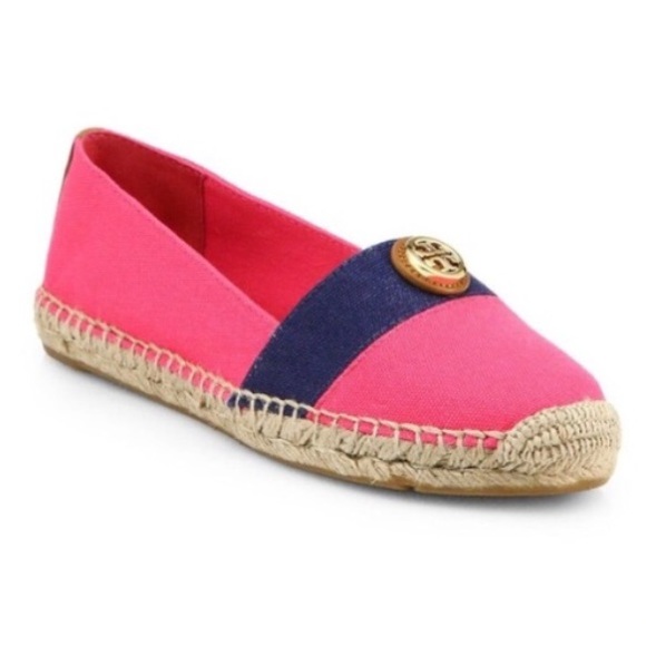 Tory Burch Shoes - Tory Burch Pink Espradrilles