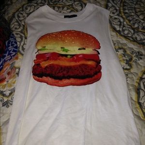 Cheeseburger tank
