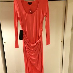 Coral dress